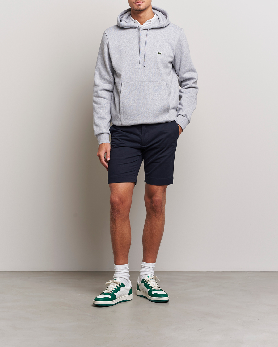 Heren | Truien | Lacoste | Hoodie Silver Chine