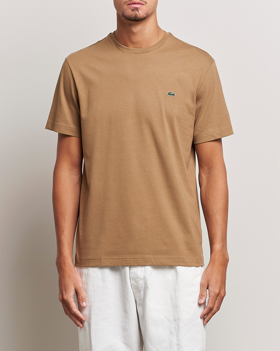 Homme | T-shirts | Lacoste | Crew Neck T-Shirt Cookie