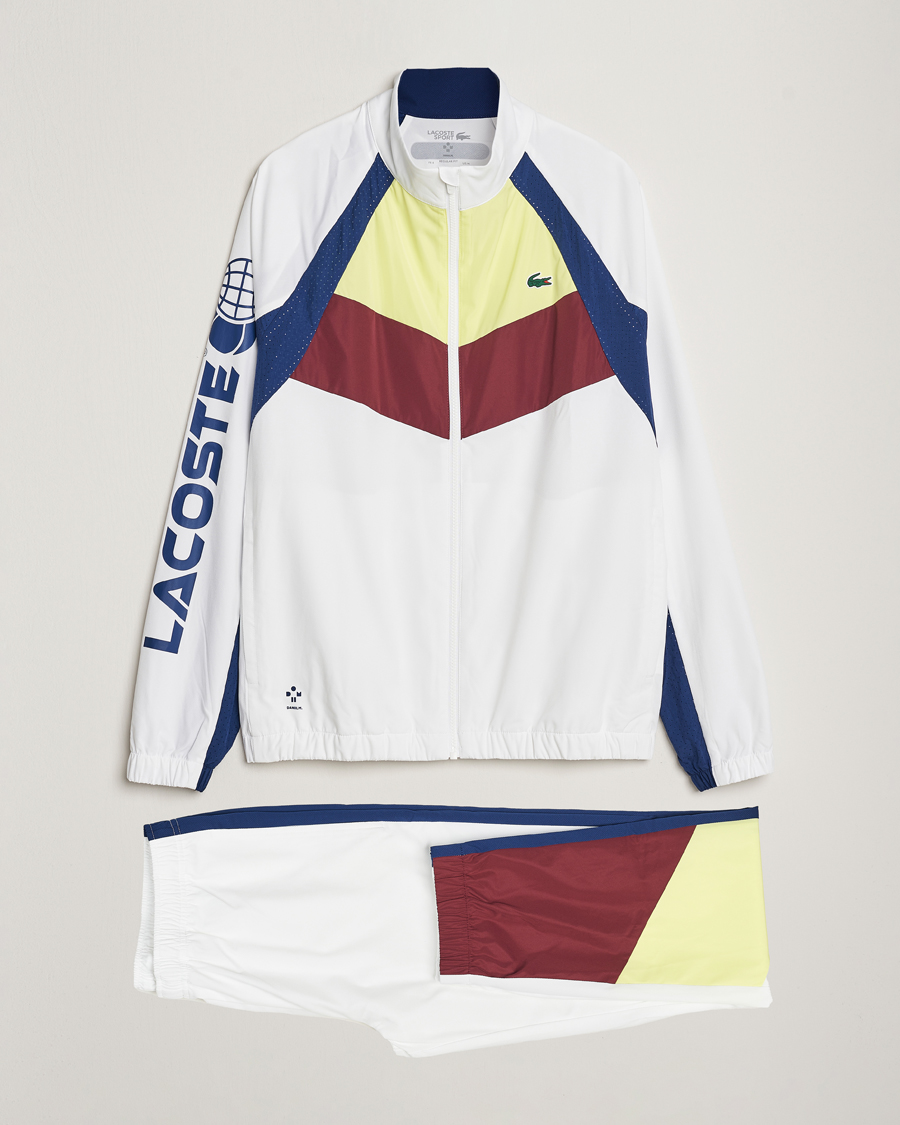 Homme | Pantalons | Lacoste Sport | Retro Tennis Tracksuit Set White Multi