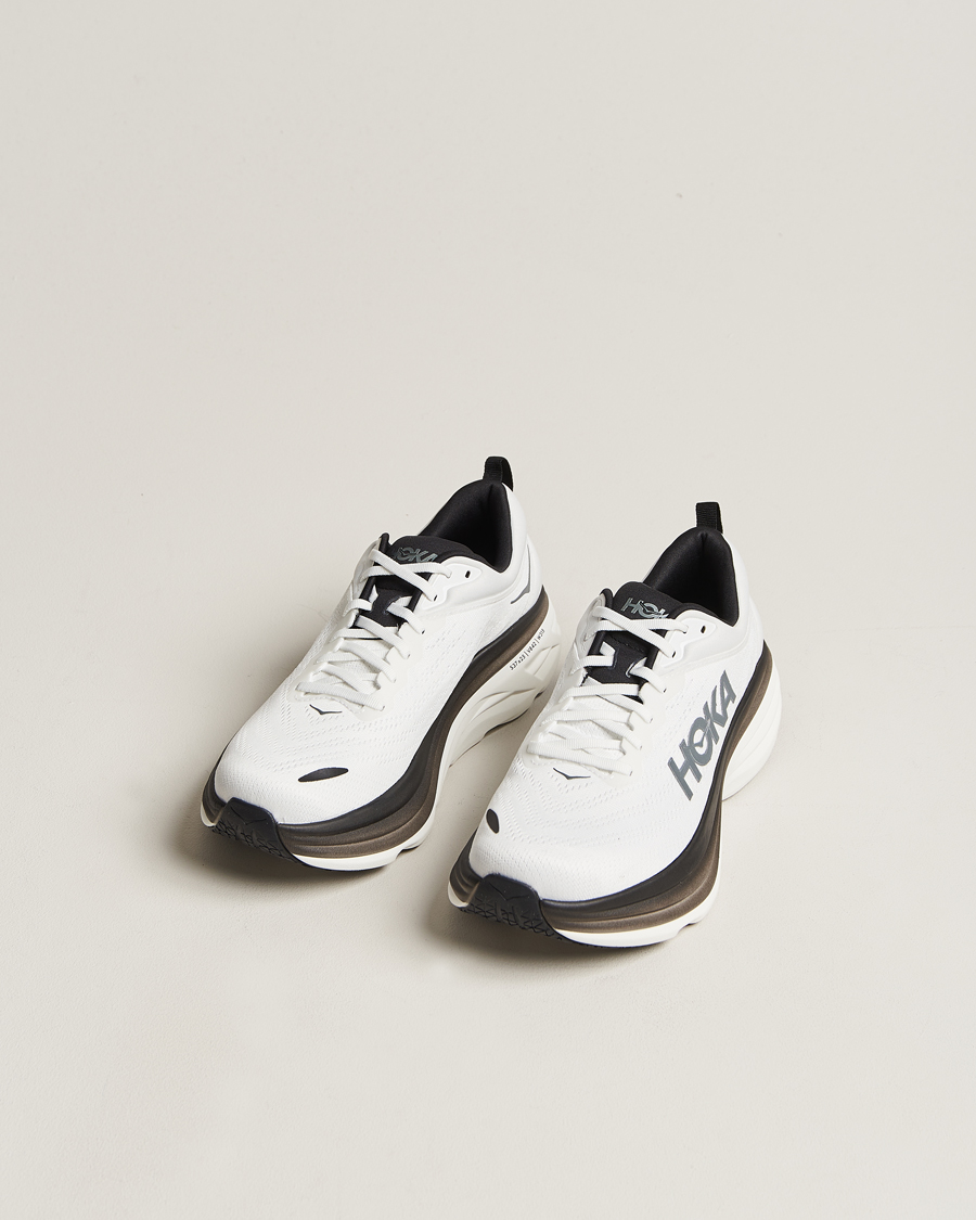 Homme | Hoka Bondi 8 White/Black | Hoka One One | Hoka Bondi 8 White/Black
