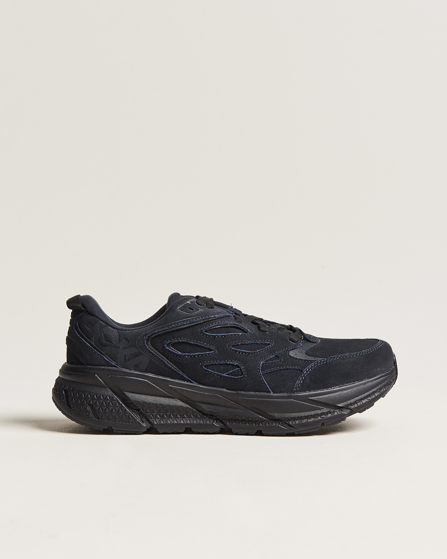 Homme | Hoka Clifton L Suede Black | Hoka One One | Hoka Clifton L Suede Black