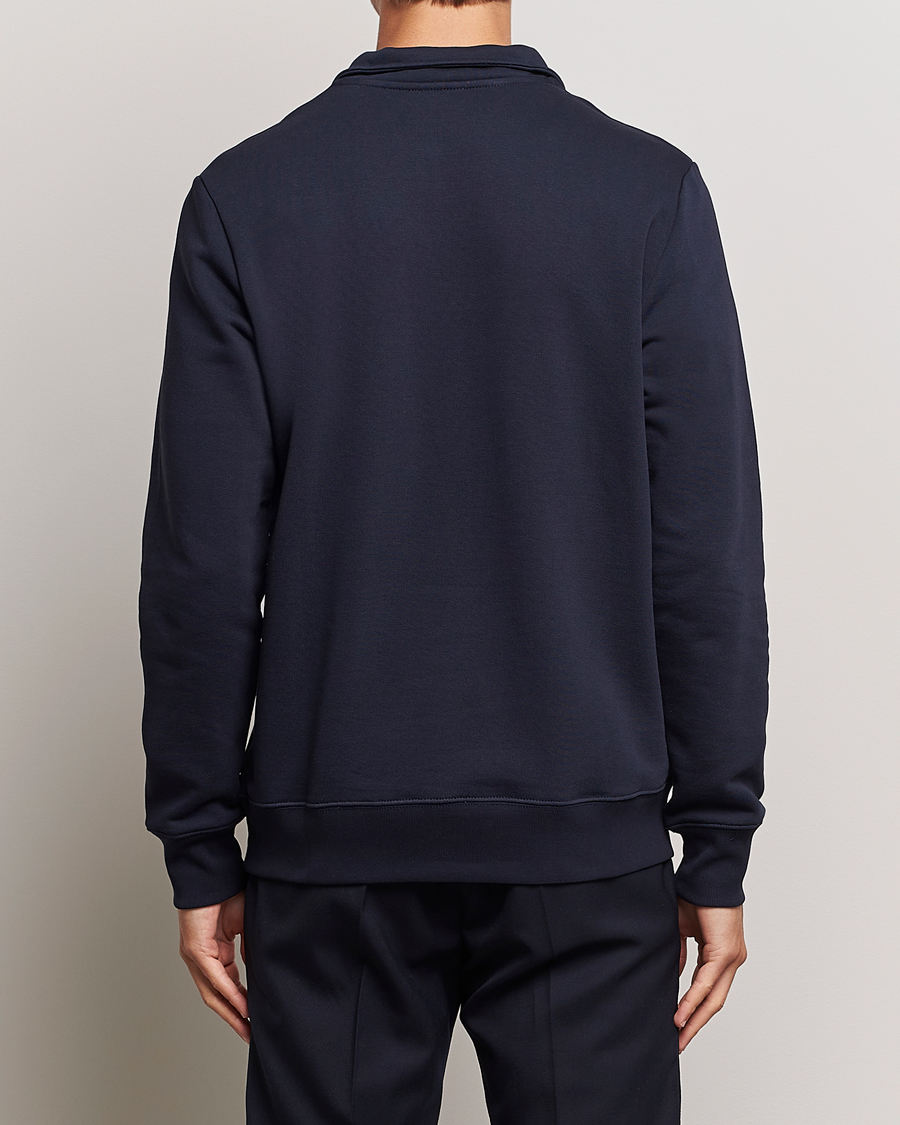 Homme | Pulls Et Tricots | PS Paul Smith | Zebra Organic Cotton Sweat Half Zip Navy