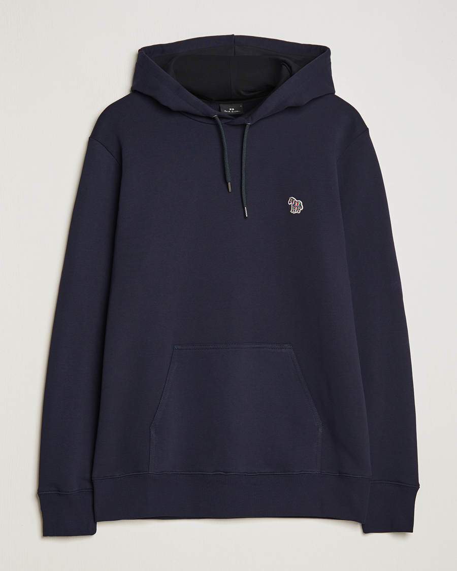 Heren | Truien | PS Paul Smith | Zebra Organic Cotton Hoodie Navy