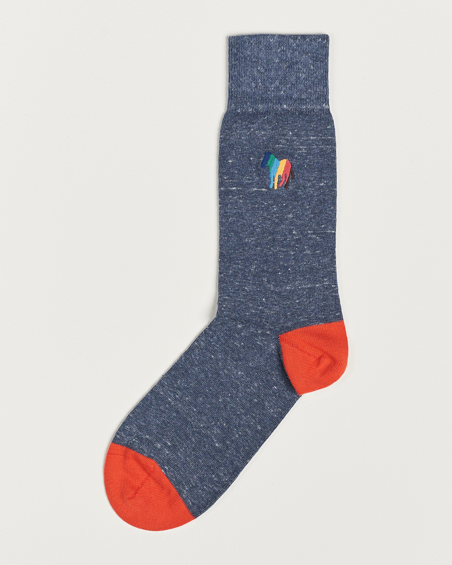 Homme | Sous-Vêtements Et Chaussettes | Paul Smith | Bold Zebra Socks Navy