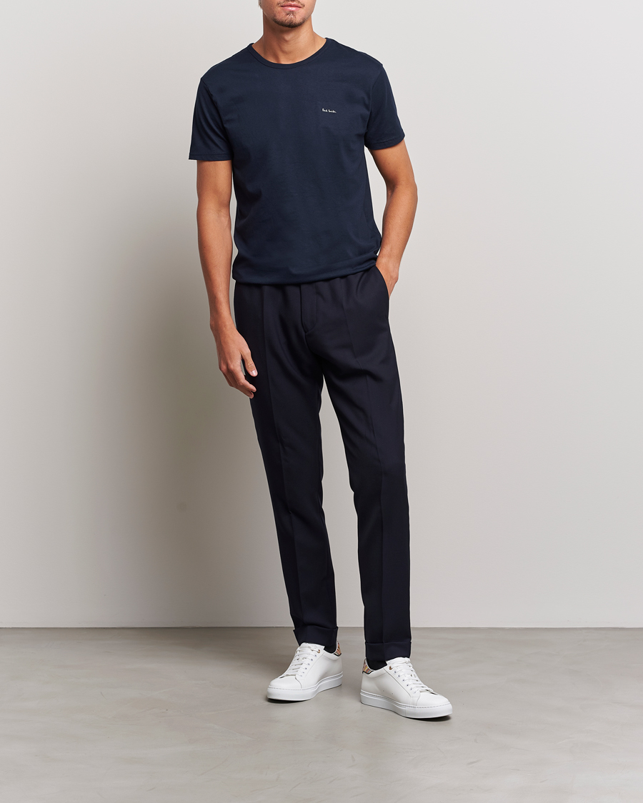 Homme | T-shirts | Paul Smith | 3-Pack Crew Neck T-Shirt Black/Navy/White