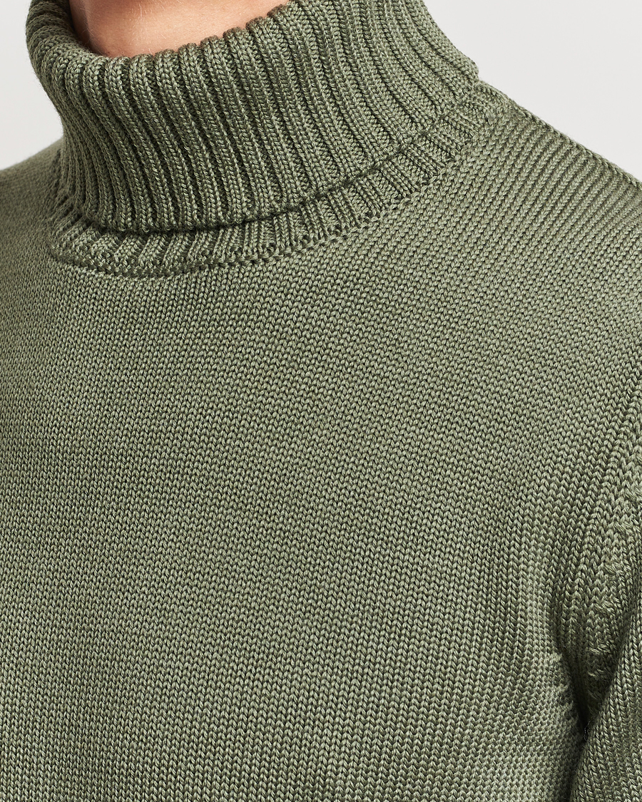 Homme | Pulls Et Tricots | Zanone | Virgin Merino Wool Rollneck Olive