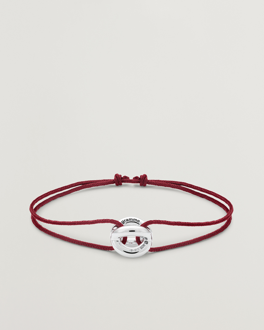 Heren | Sieraden | LE GRAMME | Entrelacs Cord Bracelet Sterling Silver 3g