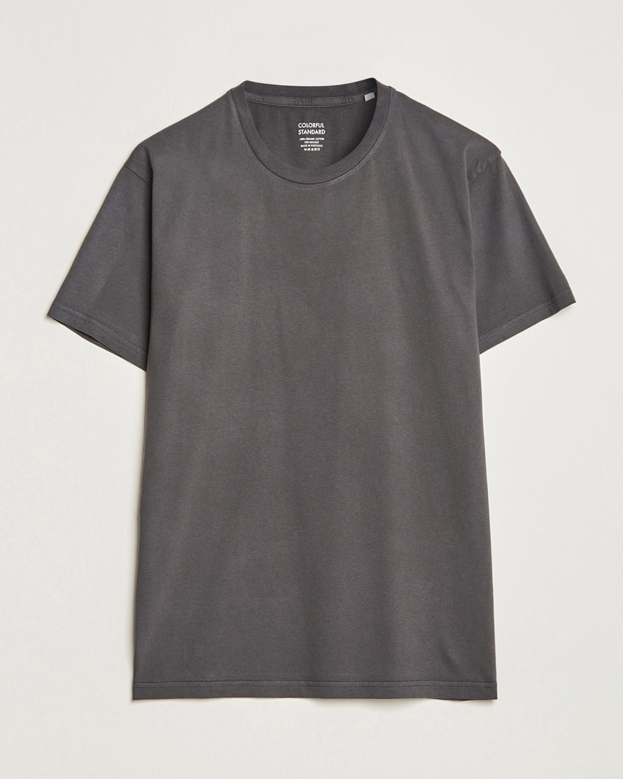 Homme | T-shirts | Colorful Standard | Classic Organic T-Shirt Lava Grey