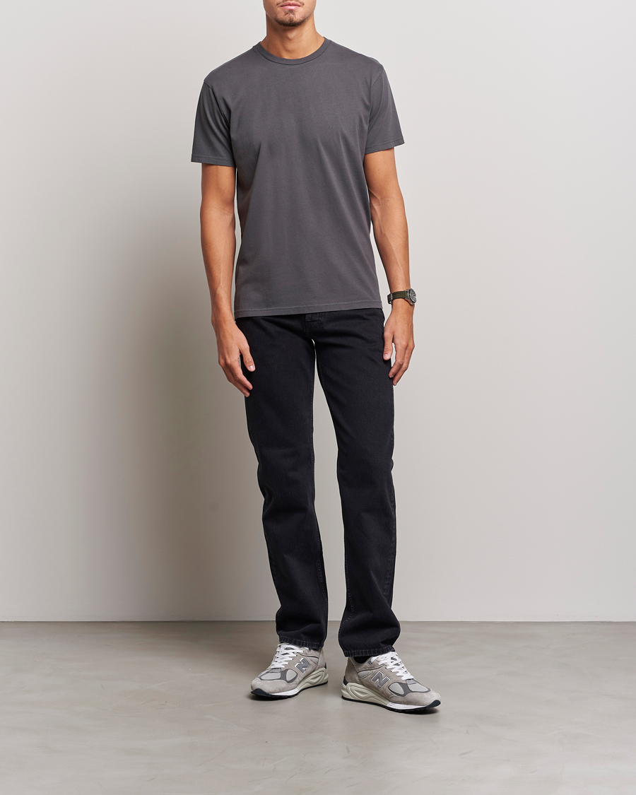 Homme | T-shirts | Colorful Standard | Classic Organic T-Shirt Lava Grey