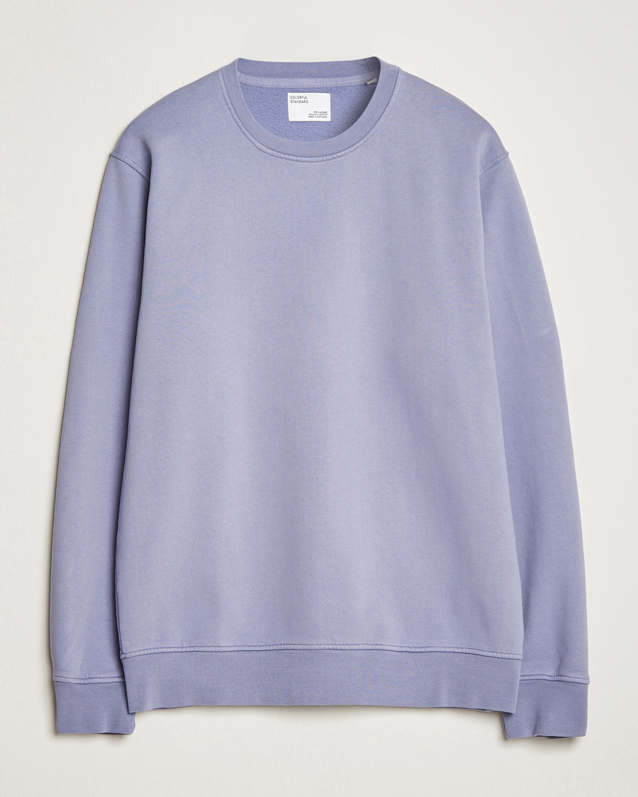 Homme | Pulls Et Tricots | Colorful Standard | Classic Organic Crew Neck Sweat Purple Haze