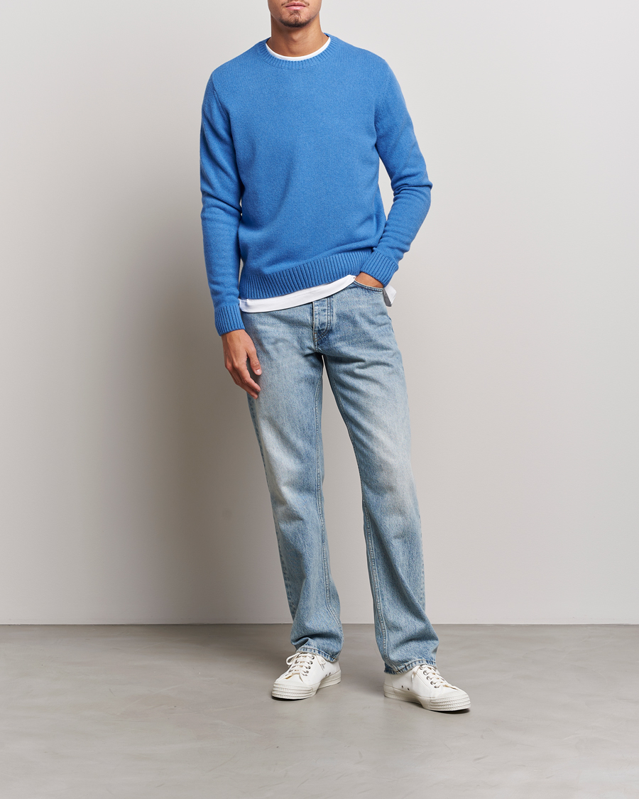 Homme | Pulls Et Tricots | Colorful Standard | Classic Merino Wool Crew Neck Pacific Blue