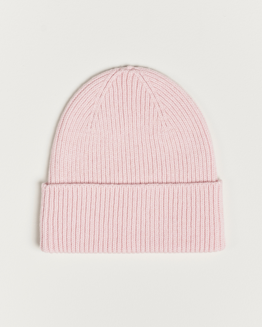 Homme | Colorful Standard Merino Wool Beanie Faded Pink | Colorful Standard | Merino Wool Beanie Faded Pink