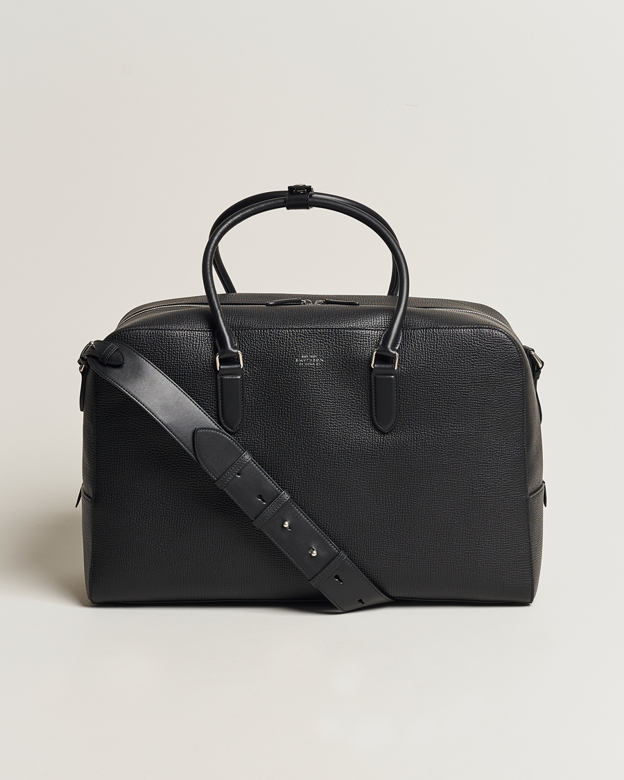 Homme | Smythson Ludlow Soft Travel Bag Black | Smythson | Ludlow Soft Travel Bag Black