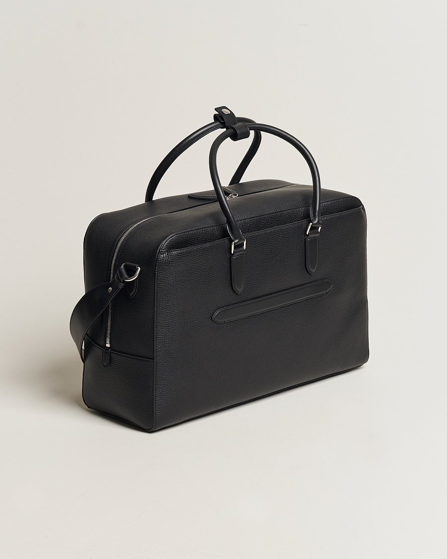 Homme | Smythson Ludlow Soft Travel Bag Black | Smythson | Ludlow Soft Travel Bag Black