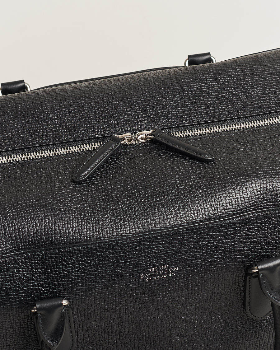 Homme | Smythson Ludlow Soft Travel Bag Black | Smythson | Ludlow Soft Travel Bag Black