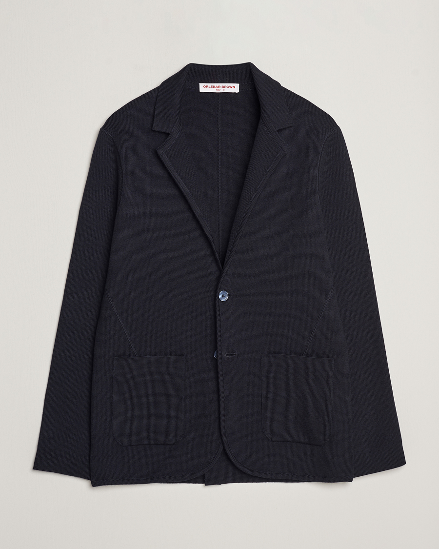 Homme | Blazers | Orlebar Brown | Rainer Merino Blazer Night Iris