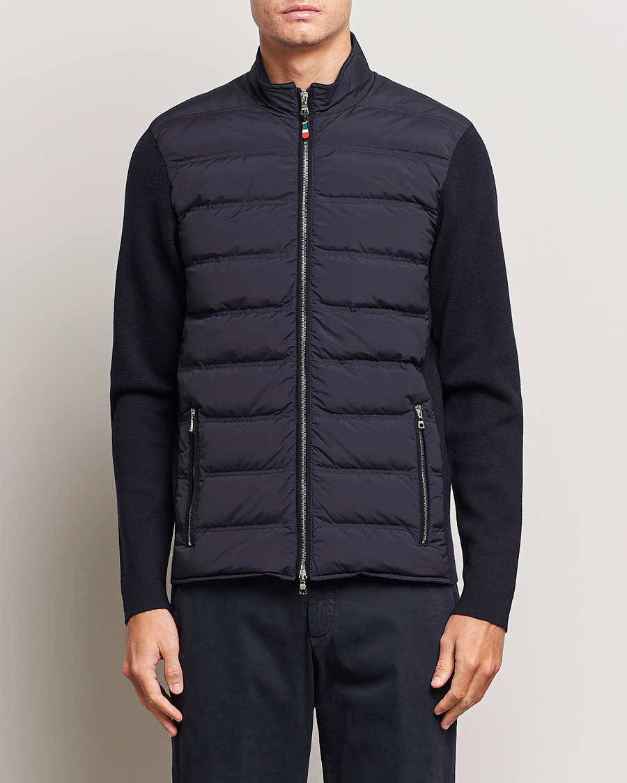 Homme | Manteaux Et Vestes | Orlebar Brown | Wallace Hybrid Padded Jacket Night Iris