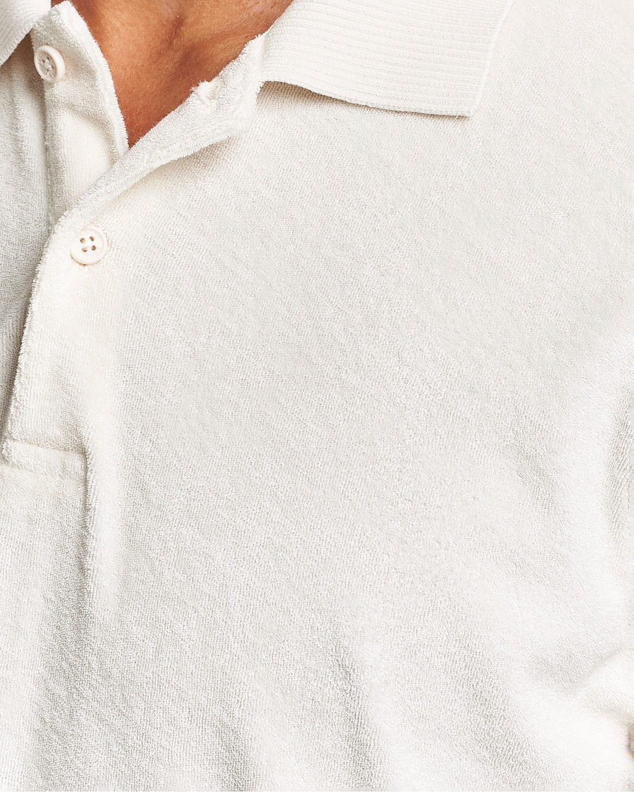 Homme | Polos | Orlebar Brown | Jarrett Towelling Polo Matchstick