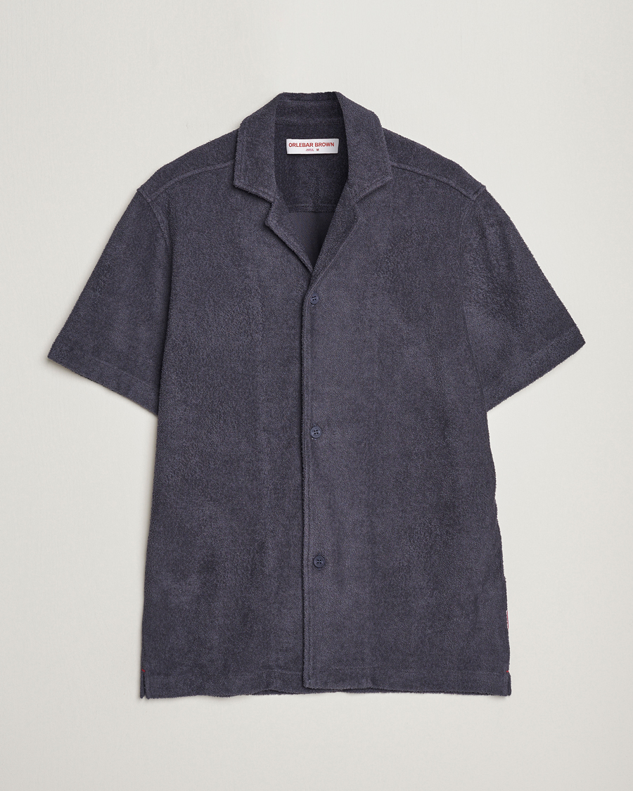 Homme | Polos | Orlebar Brown | Howell Buttoned Poloshirt Piranha Grey