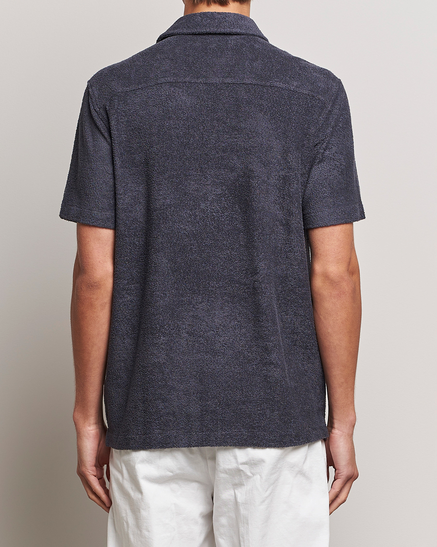 Homme | Polos | Orlebar Brown | Howell Buttoned Poloshirt Piranha Grey