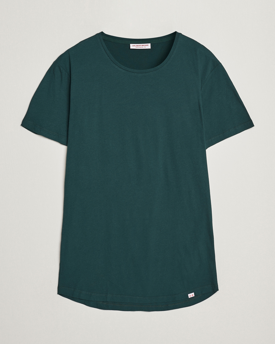 Homme | T-shirts | Orlebar Brown | OB Cotton T-Shirt Dark Sherwood