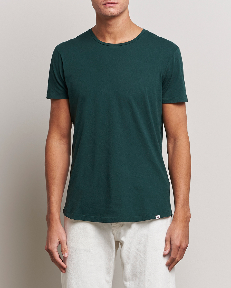Homme | T-shirts | Orlebar Brown | OB Cotton T-Shirt Dark Sherwood