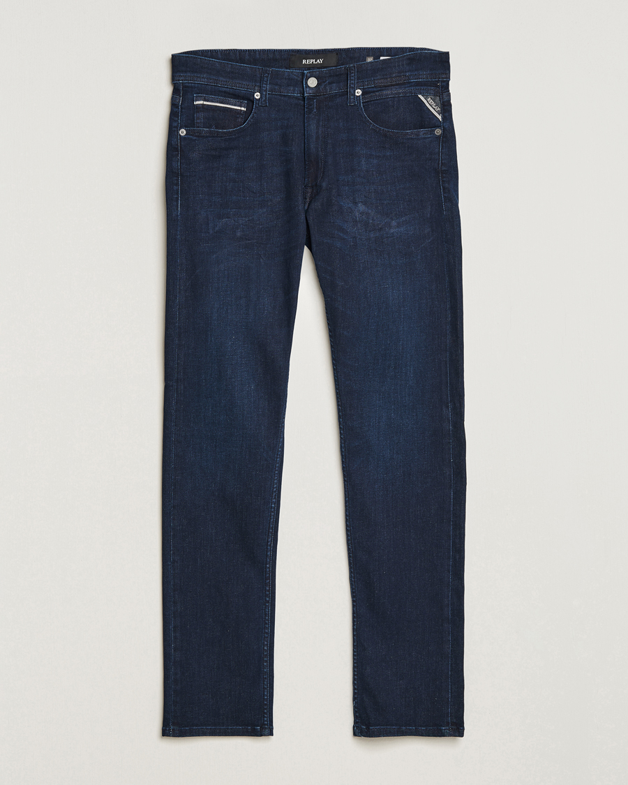 Homme | Jeans | Replay | Grover Powerstretch Jeans Dark Blue