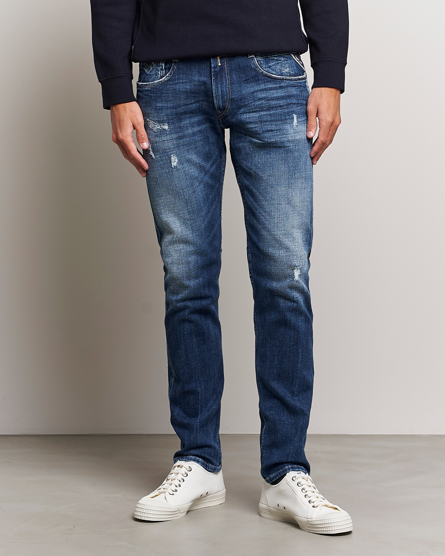 Homme | Jeans | Replay | Anbass 5 Years Wash Jeans Dark Blue
