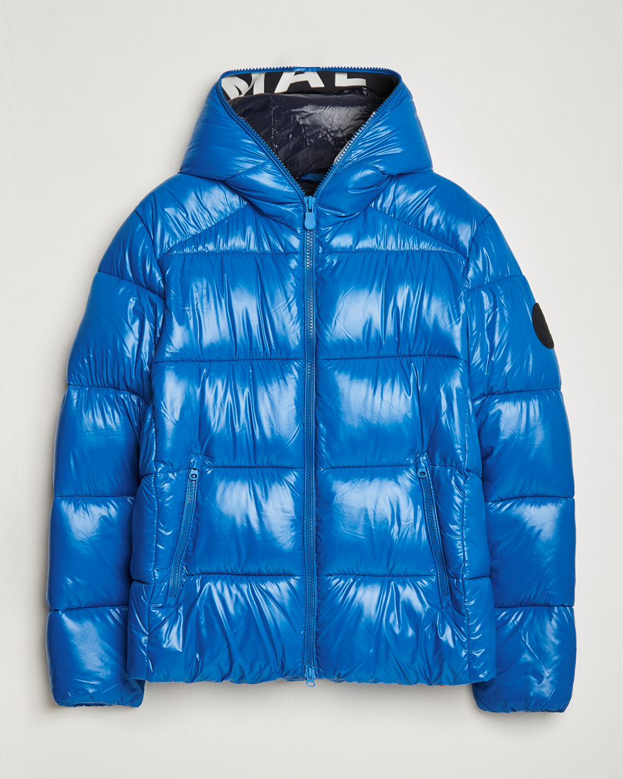 Homme | Manteaux Et Vestes | Save The Duck | Edgard Padded Puffer Blue Berry