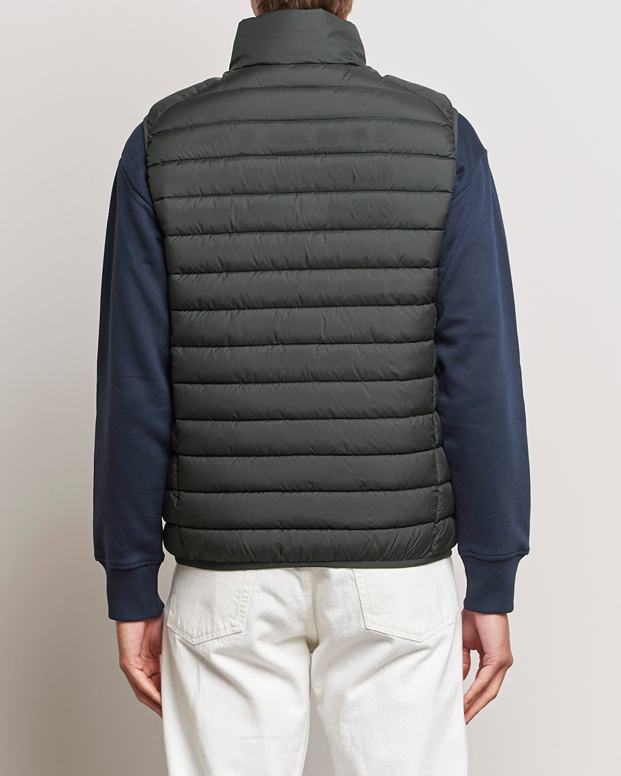 Homme | Manteaux Et Vestes | Save The Duck | Rhus Matt Lightweight Vest Green Black