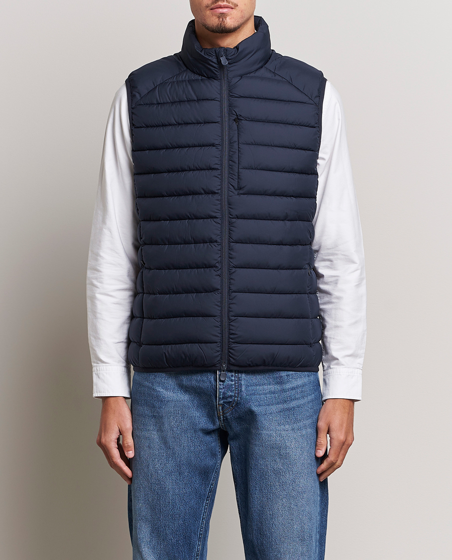 Homme | Manteaux Et Vestes | Save The Duck | Rhus Matt Lightweight Vest Blue Black