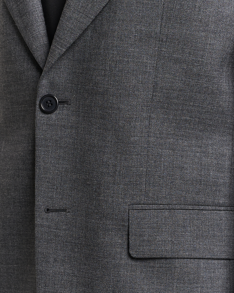 Homme | Blazers | Sunflower | Single Breasted Wool Blazer Antracite