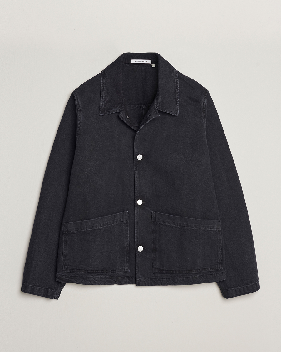 Heren | Jassen | Sunflower | Worker Denim Jacket Black