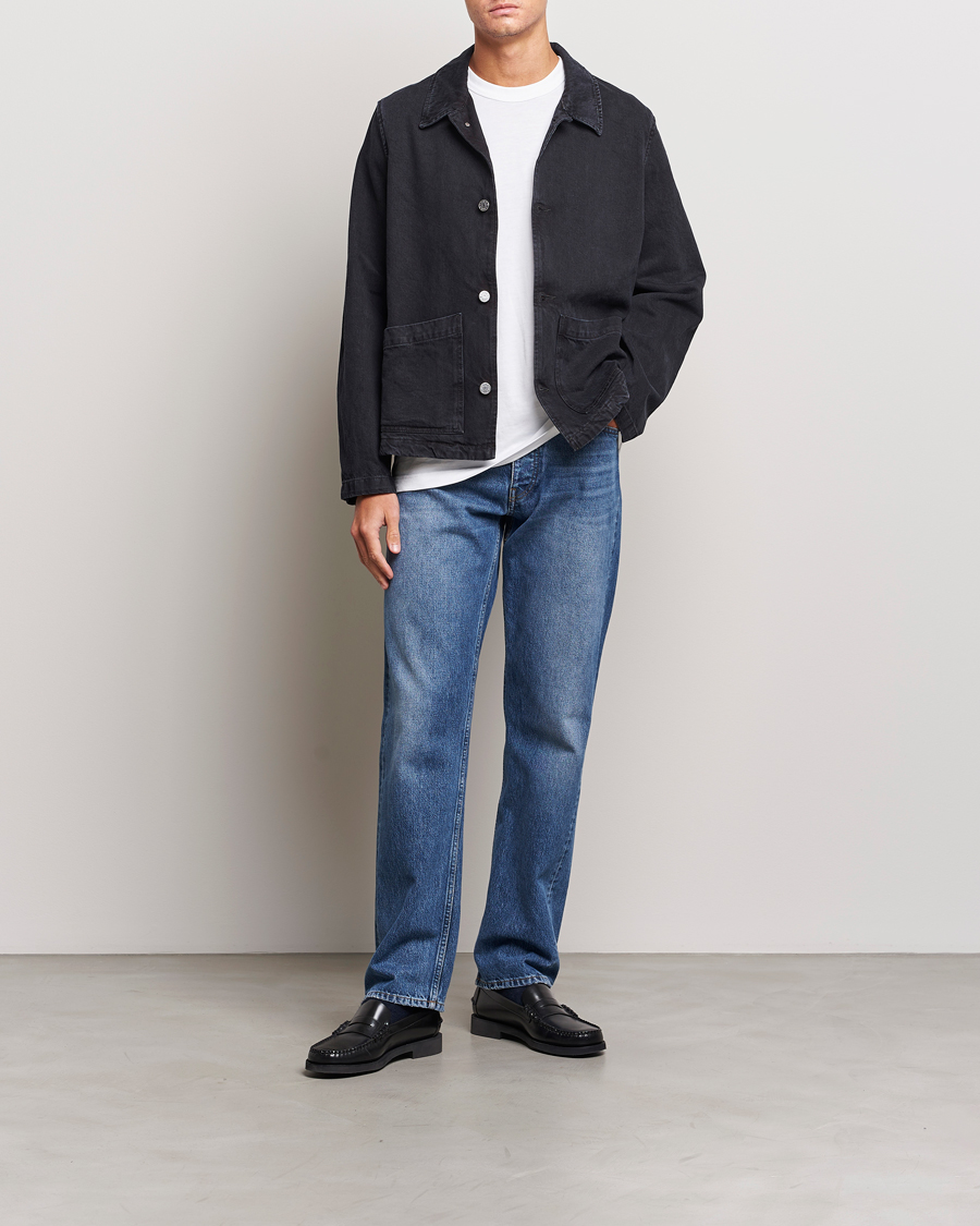 Heren | Jassen | Sunflower | Worker Denim Jacket Black