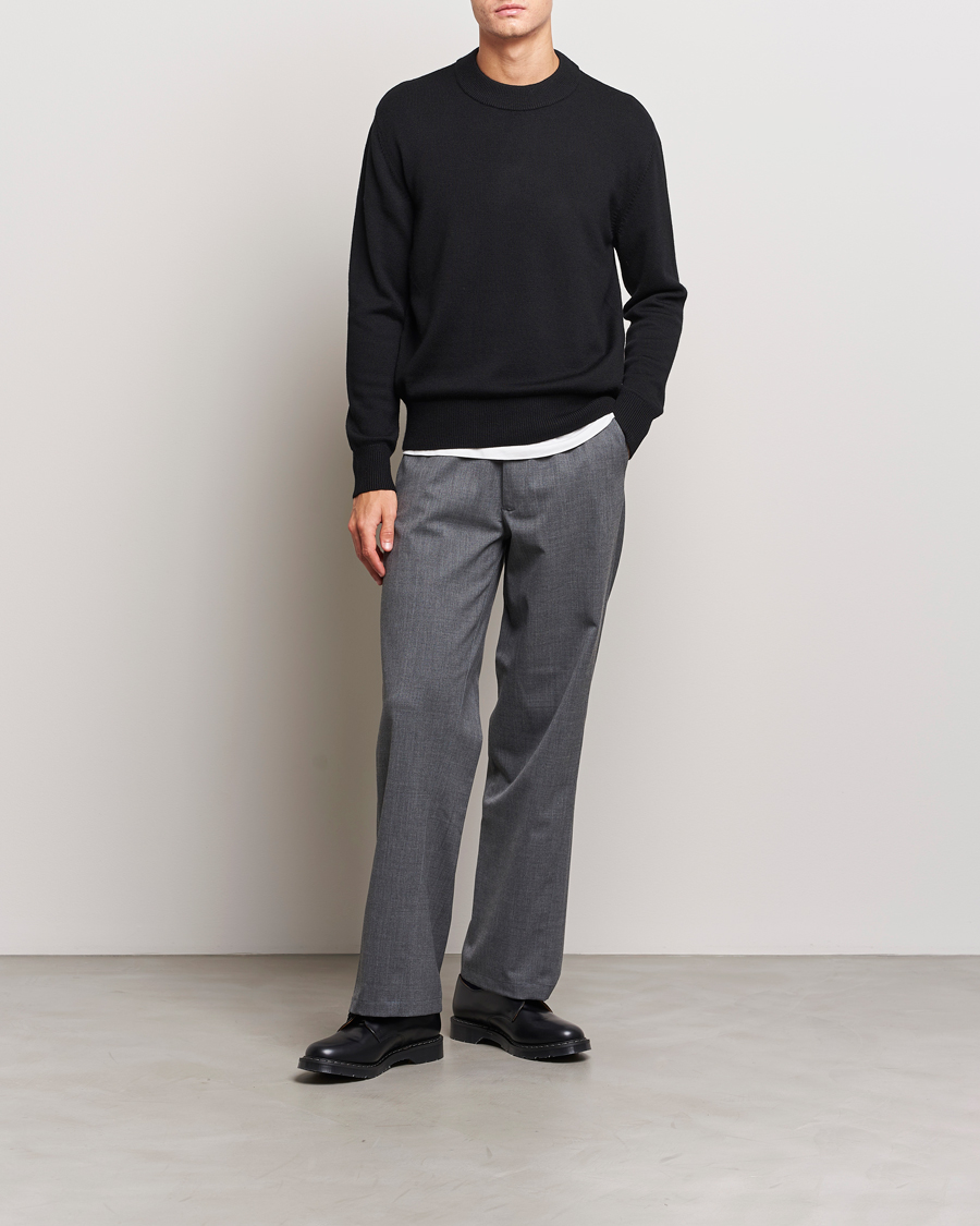 Homme | Pulls Et Tricots | Sunflower | Moon Merino Sweater Black