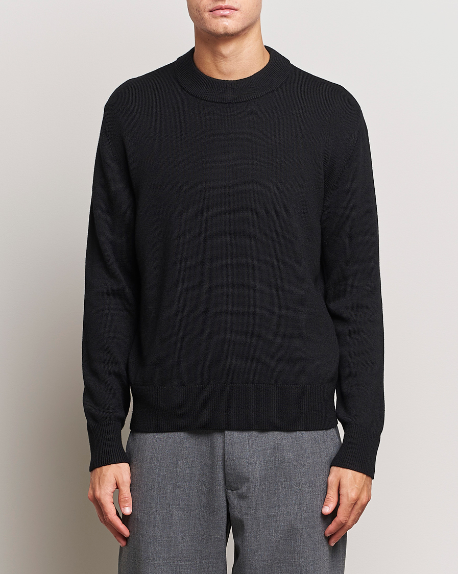 Homme | Pulls Et Tricots | Sunflower | Moon Merino Sweater Black