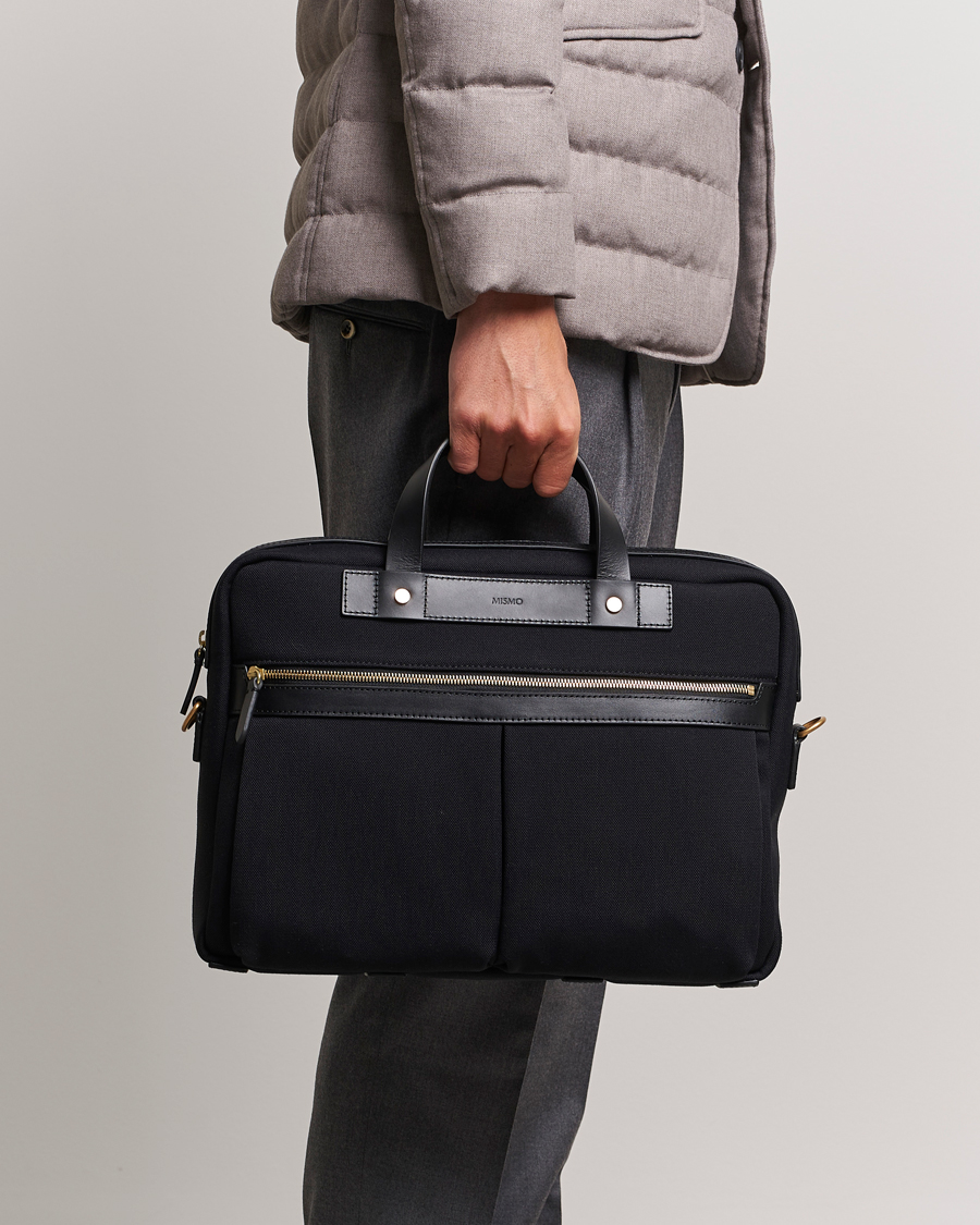 Homme | Mismo M/S Nylon Office Coal/Black | Mismo | M/S Nylon Office Coal/Black