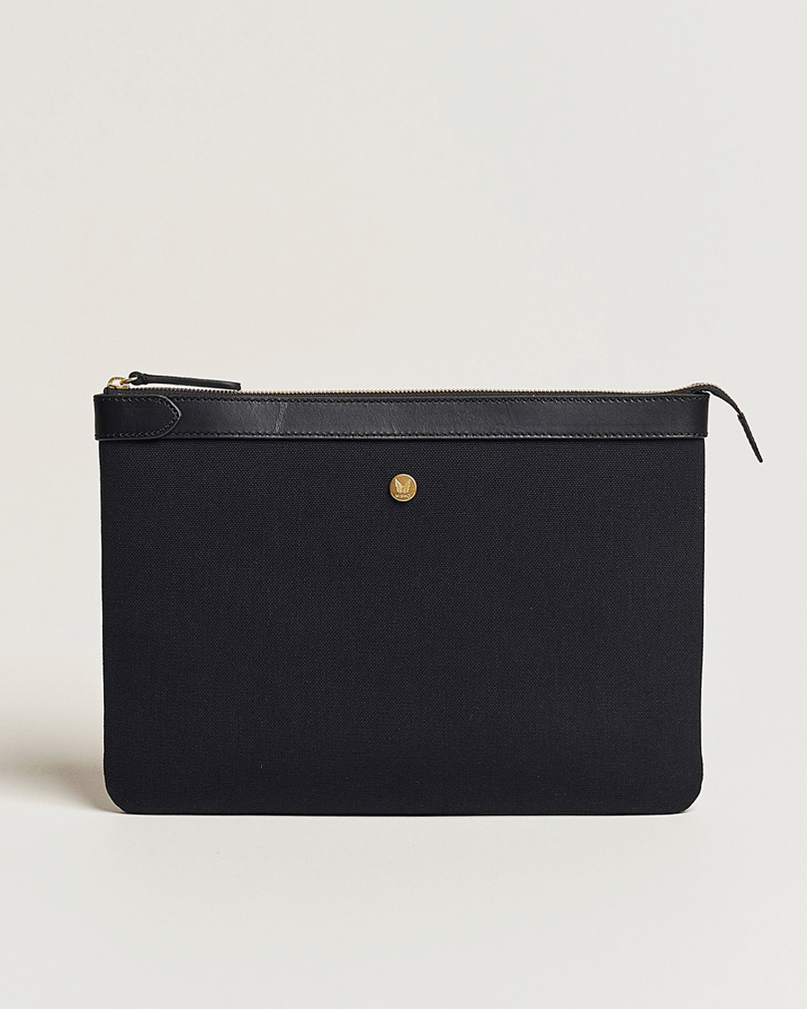 Homme | Mismo M/S Nylon Pouch Large Coal/Black | Mismo | M/S Nylon Pouch Large Coal/Black