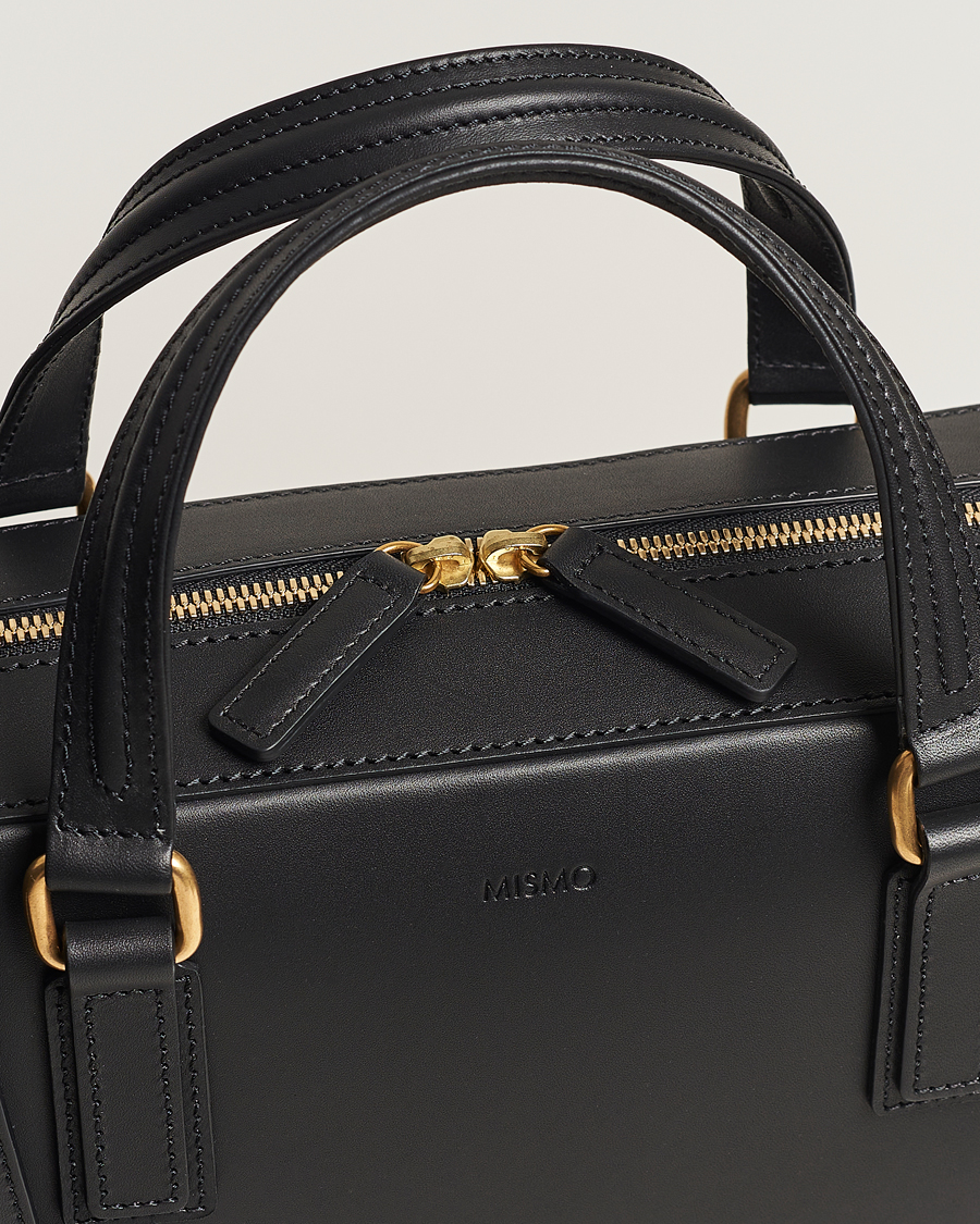 Homme | Sacs | Mismo | Morris Full Grain Leather Briefcase Black