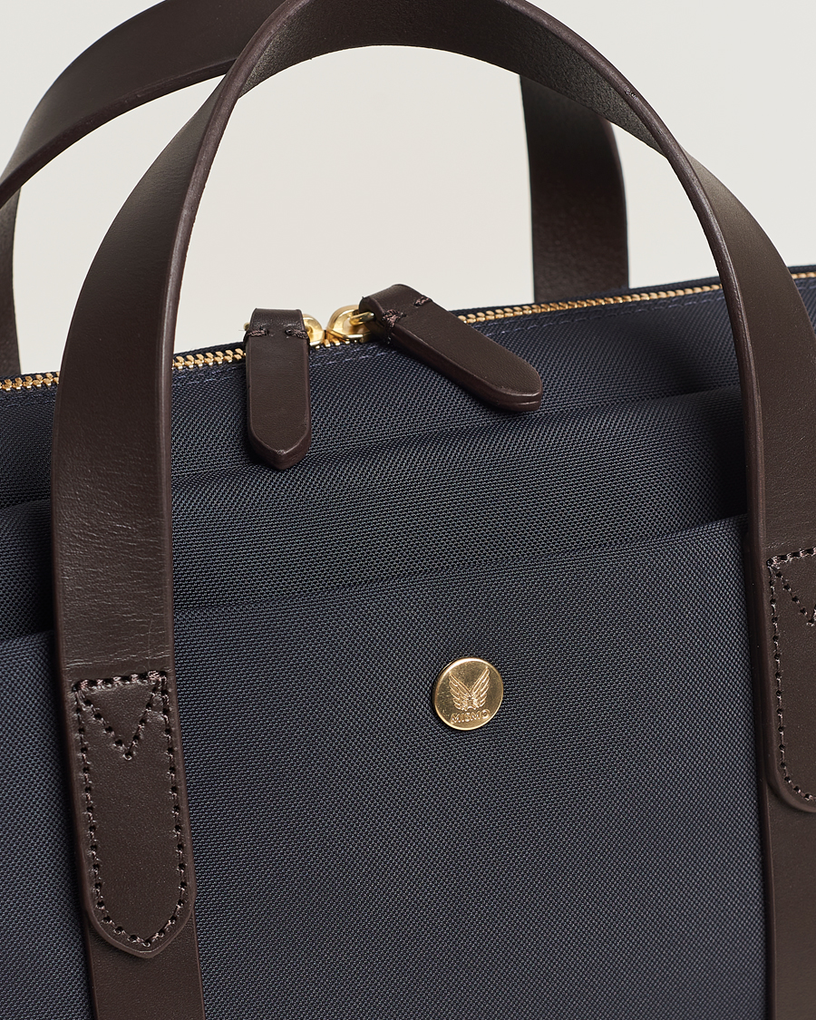 Heren | Tassen | Mismo | M/S Aspire Briefcase Navy/Dark Brown