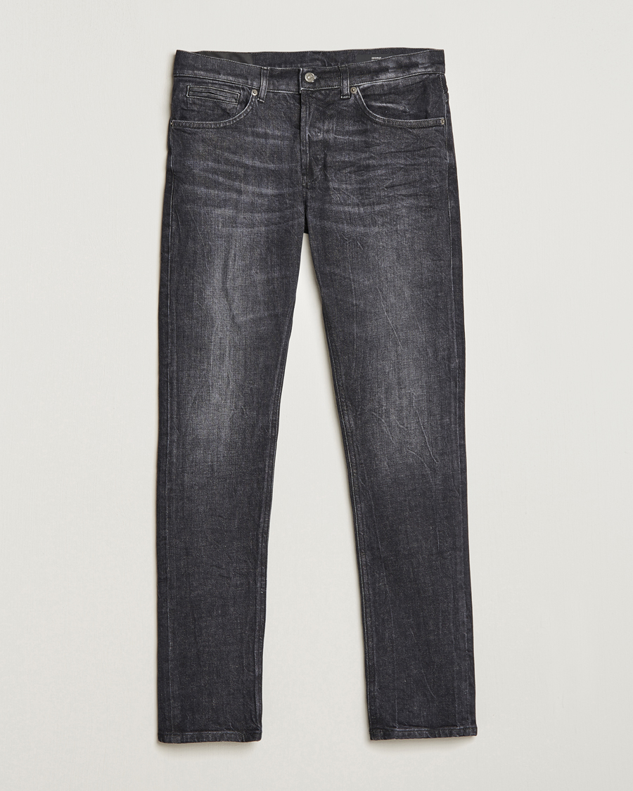 Homme | Jeans | Dondup | George Destroyed Jeans Vintage Black