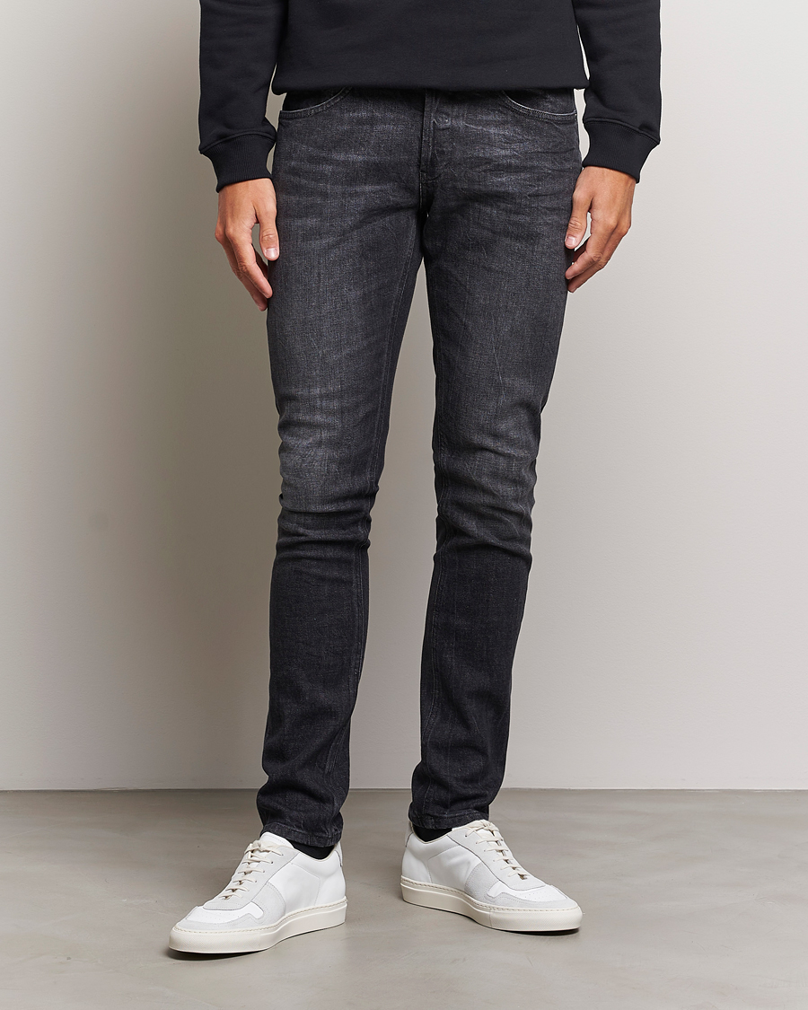 Homme | Jeans | Dondup | George Destroyed Jeans Vintage Black