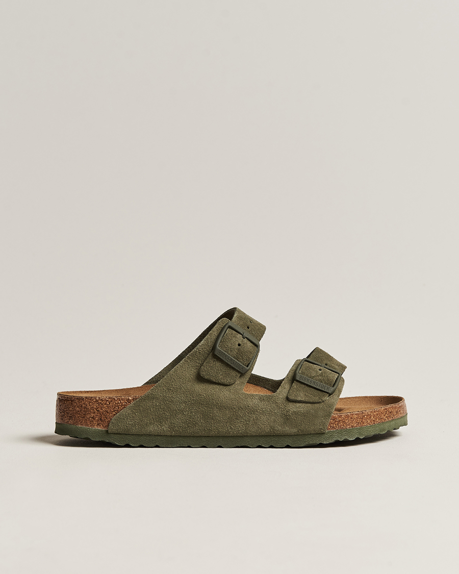 Heren | BIRKENSTOCK Arizona Classic Footbed Thyme Suede | BIRKENSTOCK | Arizona Classic Footbed Thyme Suede