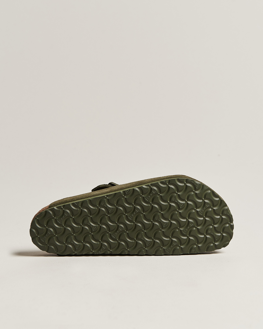 Heren | BIRKENSTOCK Boston Classic Footbed Thyme Suede | BIRKENSTOCK | Boston Classic Footbed Thyme Suede