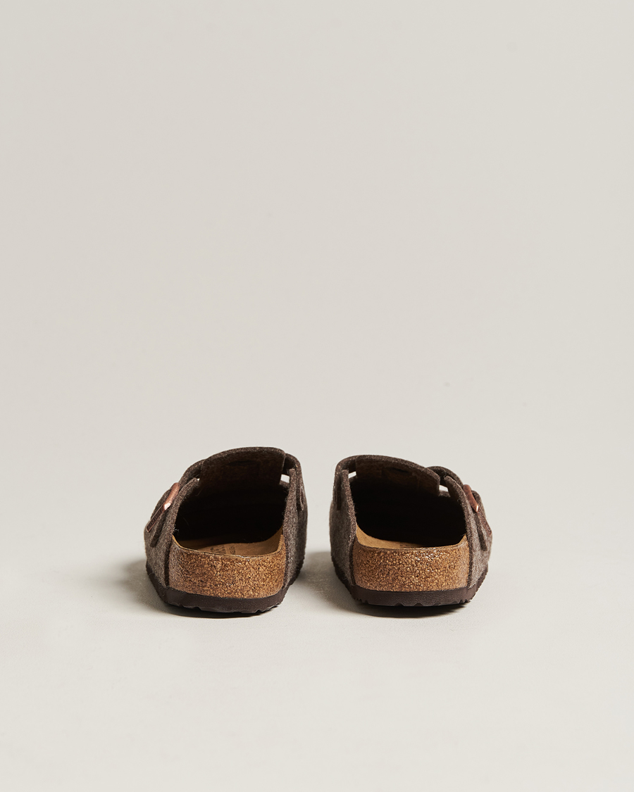 Heren | BIRKENSTOCK Boston Classic Footbed Wool Felt Antracite | BIRKENSTOCK | Boston Classic Footbed Wool Felt Antracite