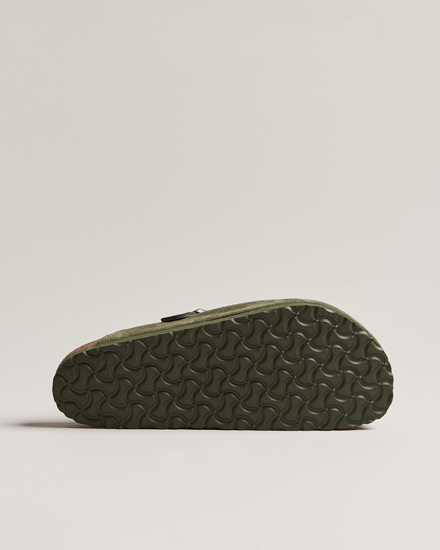Homme | BIRKENSTOCK Boston Shearling Thyme Suede | BIRKENSTOCK | Boston Shearling Thyme Suede