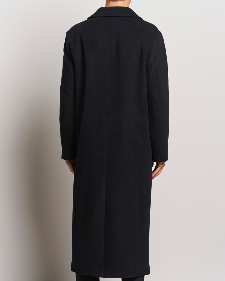 Homme | Manteaux Et Vestes | Filippa K | Double Breasted Wool Coat Black