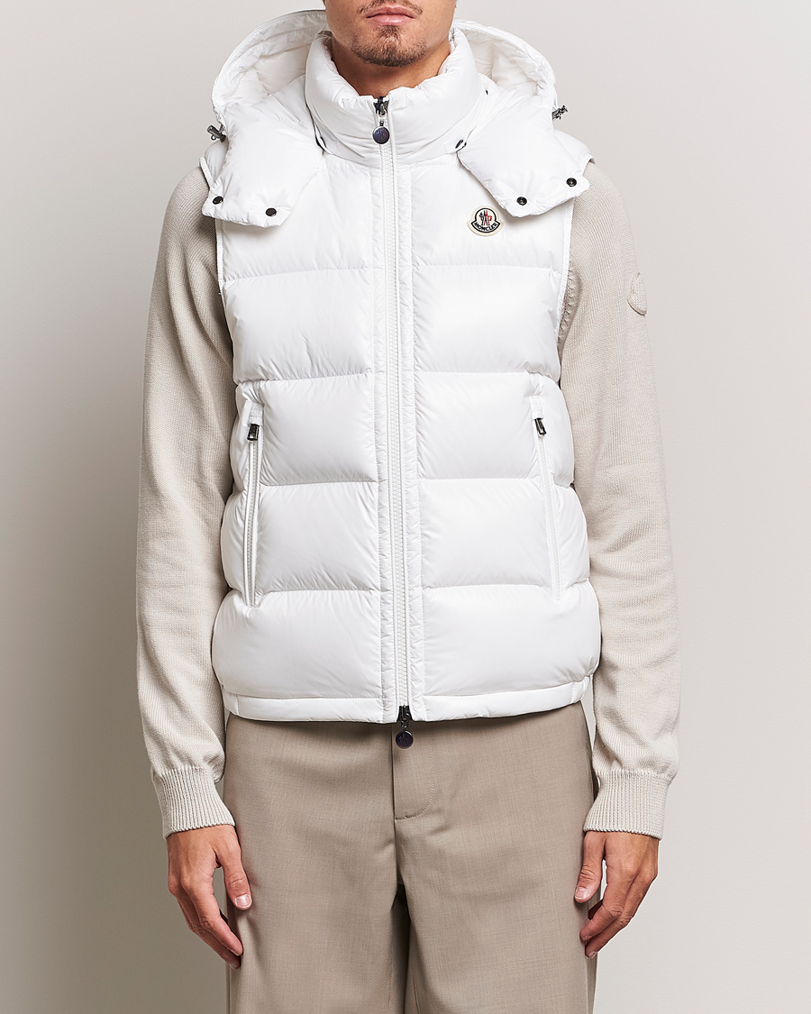 Homme | Manteaux Et Vestes | Moncler | Bormes Vest White