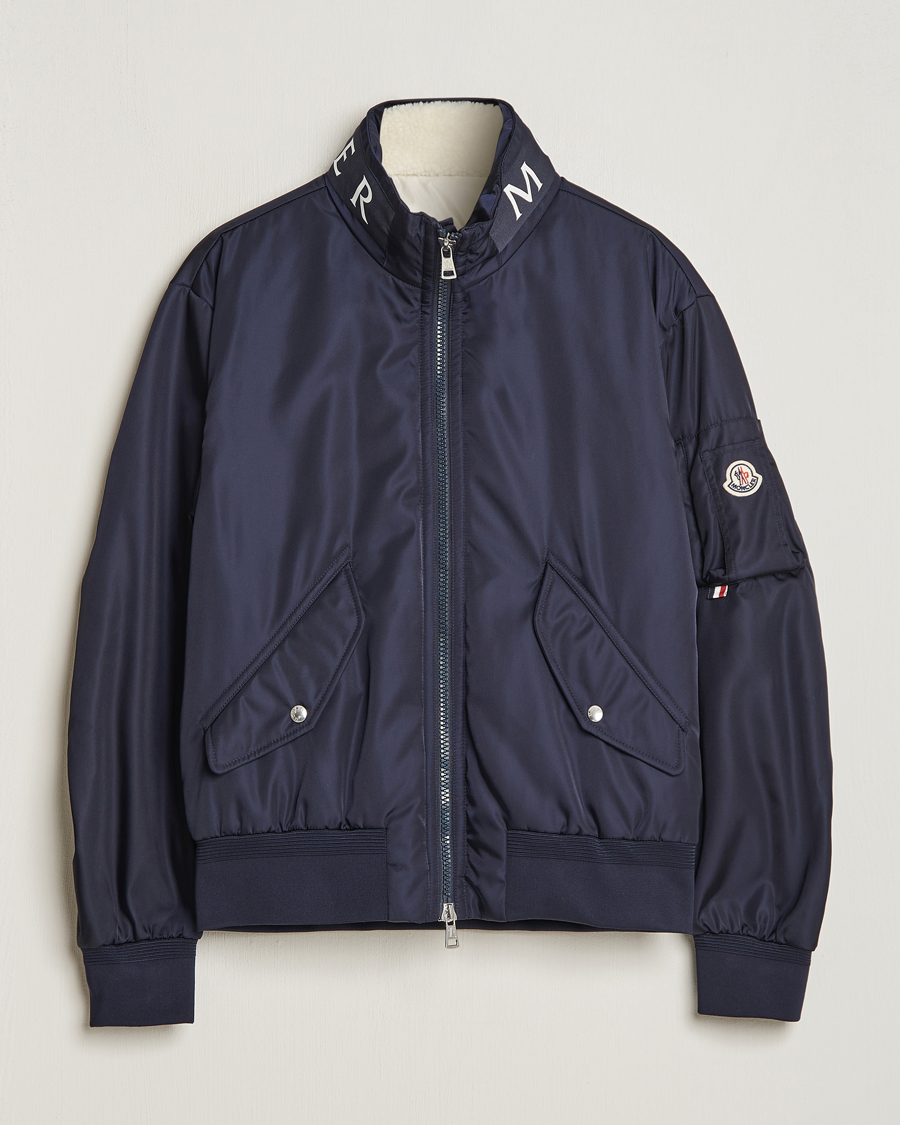 Homme | Manteaux Et Vestes | Moncler | Timur Bomber Jacket Navy