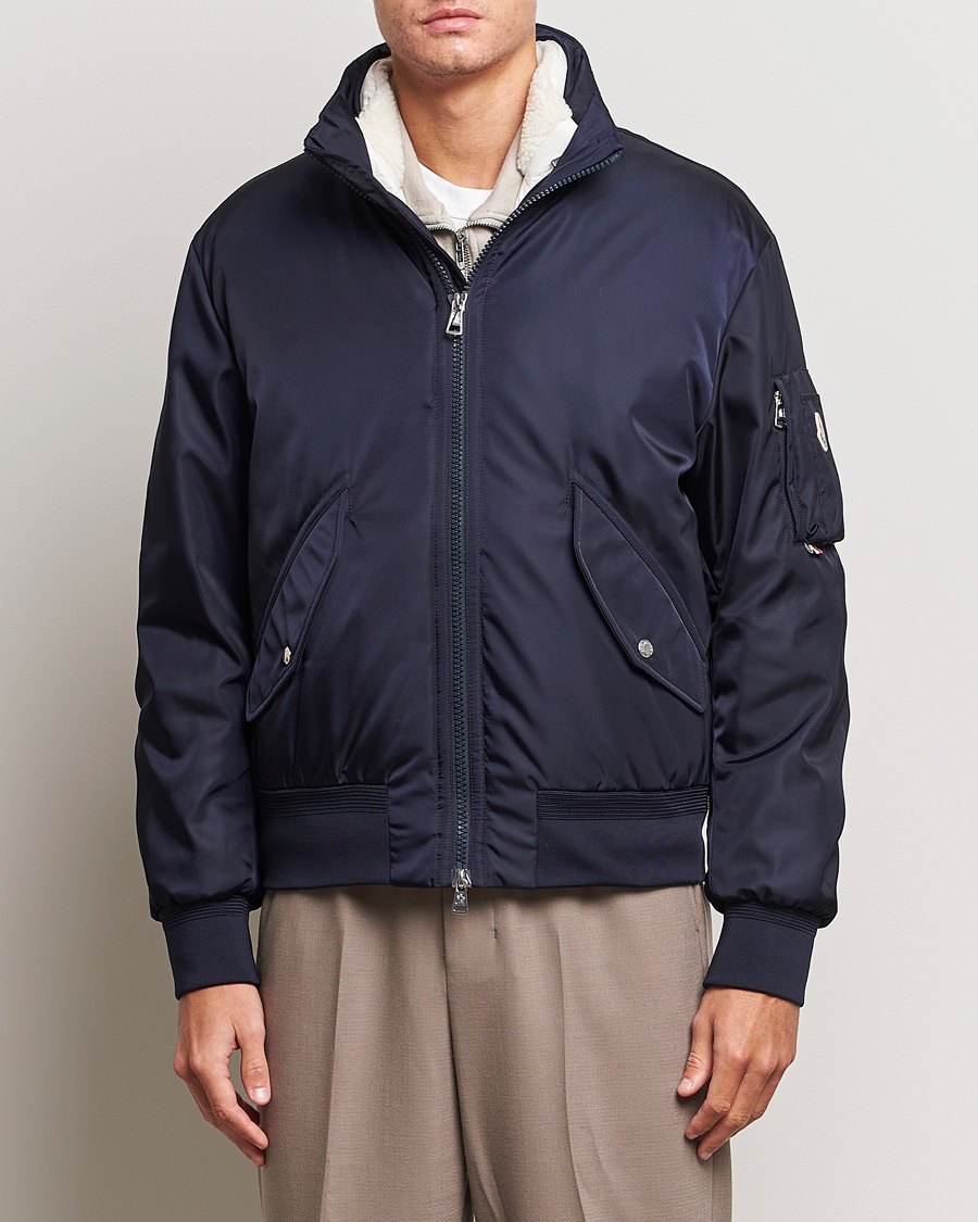 Homme | Manteaux Et Vestes | Moncler | Timur Bomber Jacket Navy